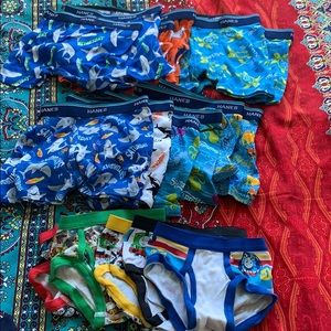 Boys 4T boxers and briefs underwear new lot 25pair